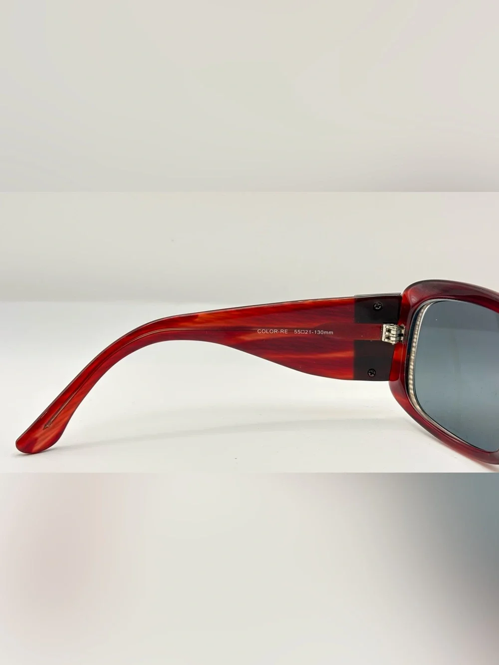 Elle EL18913 Burgundy Oval Sunglasses Frames Only
